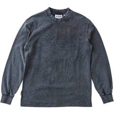 Distressed Tee Long Sleeve Dark Grey