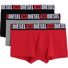 Diesel Dam Kalsonger Diesel Lot De Trois Boxers Avec Taille Ornée Du Logo Sur Toute La Surface - Polychrome
