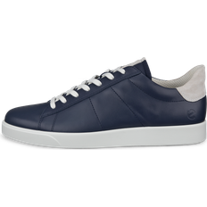 ecco Street Lite M - Men's Leather Trainer - Navy