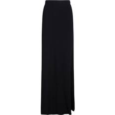 Ami Paris Skirts Ami Paris Bias-Cut Maxi Skirt - Black