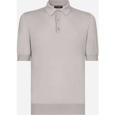 Seta Polos Dolce & Gabbana Cashmere and silk polo-shirt multicolor