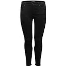 Carwilly Reg Sk Ak Raw Rea2343 Noos jeans, svart, W/34 EU, svart, 54W x 34L