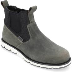 Knit Fabric Chelsea Boots Territory Canyonlands Chelsea Boot Men's Grey Boots Lug