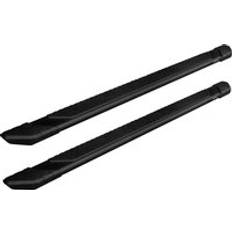 Running Boards & Nerf Bars Raptor 5in Treadsteps Black Aluminum Running Boards