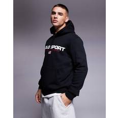 Polo Ralph Lauren Polo Ralph Lauren Sports Capsule Sort hættetrøje med logo-Black