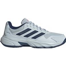 Men - Textile Racket Sport Shoes ADIDAS Herren Tennisindoorschuhe CourtJam Control Clay Silber ⅓