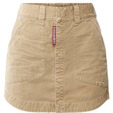 DSquared2 Skirts DSquared2 Women's Overdyed Military Mini Skirt Beige