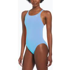 Nike Blue Swimsuits Nike Women's 1-piece Swimsuit Hydrastrong Solid - Bleu