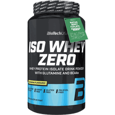Isolat Proteinpulver BioTechUSA Iso Whey Zero Laktosreducerat Vassleproteinisolat 908 g