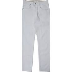 Helmut Lang Masc Hi Straight Jeans White White Valkoinen (W34)