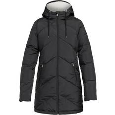 Grigio - Piumino / Giacca Imbottita Cappotti Roxy Women's Better Weather Coat L, black/grey