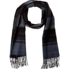 Blue Scarfs Bruno Magli Cashmere Colorblocked Stripe Scarf