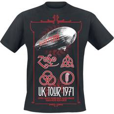 (M, Black) Led Zeppelin Unisex Adult Tour '71 T-Shirt