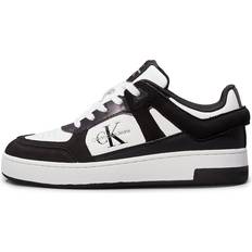 Calvin Klein Dam Sneakers Calvin Klein Basket Cupsole Low Ml Mix Black/bright White, Female, Skor, Sneakers, Sneakers