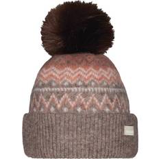 Alpaga Chapeaux Barts woodstar alpaka bommelmütze beanie strickmütze damenmütze hellbraun One