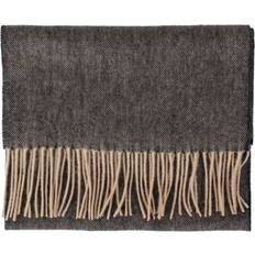 Cashmere Sciarpe Sätila Lerum Scarf Scarf One Size, grey/brown