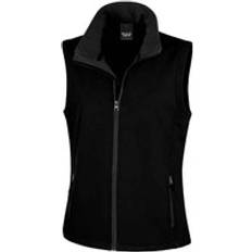 Polyester - Unisex Vests Result Core Printable Soft Shell Bodywarmer True Black