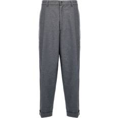 Flannel - Men Pants Giorgio Armani Flannel Pants IT