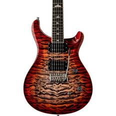 PRS PRS SE Custom 24-08, Quilt Package, Charcoal Cherry Burst Electric Guitar