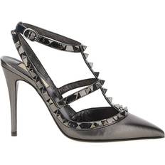 Valentino Garavani Escarpins et Talons Valentino Garavani Garavani-Rockstud Decollete Grigio-Donna Gray 37.5IT