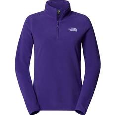 The North Face Damen Glacier 1/4 Zip Pullover lila