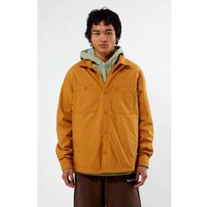 Orange - Overshirts Jackor Timberland Printed Fleece Lined Shacket Fritidsjacka Herr Färg orange