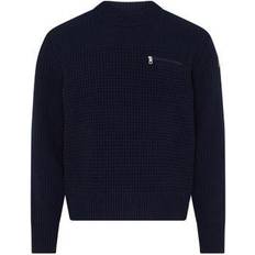 Cashmere Jumpers Moncler Pull En Laine Et Cachemire - Bleu