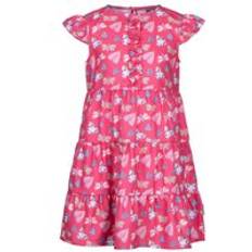 Pink Dresses Children's Clothing Trespass Subtle Butterflies Casual Dress Dark Pink 7-8 Years