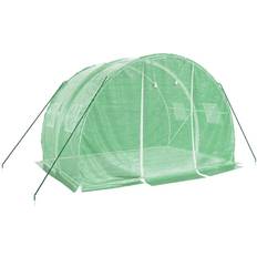 vidaXL Drivhus Med Stålstel 10 M² 5x2x2.3 M Grøn