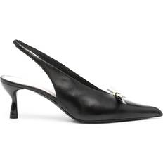 Lanvin Women Heels & Pumps Lanvin 60mm leather pumps women Calf Leather/Calf Leather/Calf Leather Black