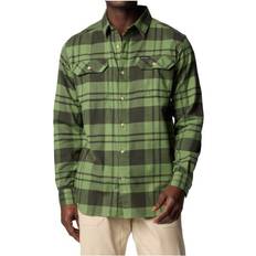 Columbia Man Shirts Columbia Flare Gun Stretch Flannel Shirt - Canteen River Crossing Plaid