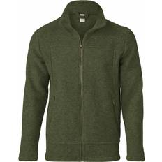 Tailored Jacket - Wool Jacket - Olive