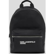 Karl Lagerfeld Backpacks Karl Lagerfeld Faux-leather Backpack, Man, Black, Size: One size (One size)