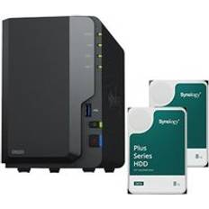 NAS Servers Synology DiskStation DS223 16TB Desktop NAS Unit