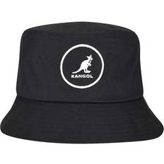 Bomull - Herre Hatter Kangol Bucket Hat Baumwolle Noir