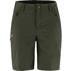 Fjällräven Women's Abisko Trail Stretch Shorts Shorts Dam Färg olivgrön