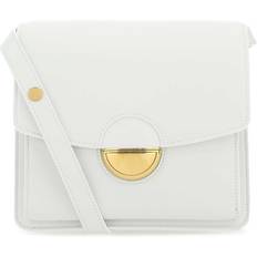 Läder Crossbody Axelväska Dam - Vit