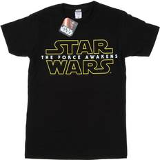 Clothing Star Wars (L, Black) Mens Force Awakens Logo T-Shirt