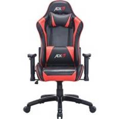 Red Gaming Chairs ADX Firebase Junior Race 24 Gaming Chair Black & Red, Black,Red