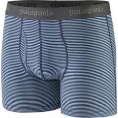 Patagonia Men's Underwear Patagonia Essential Boxer Briefs Everyday Base Layer - Grey/Blue