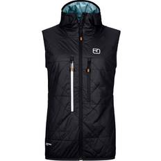 Ortovox Women Vests Ortovox Swisswool Piz Boe Vest - Black Raven