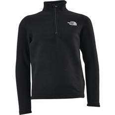 The North Face Boys Sweatshirts The North Face Glacier 1/4 Zip Jr Black, Unisex, Tøj, Skjorter, Sort