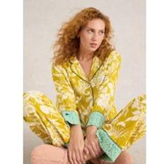 Yellow Sleepwear White Stuff Nina Pj Shirt Yellow, Yellow, Xl, Women