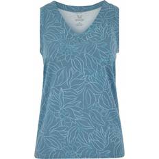 Sherpa Överdelar Sherpa Women's Neha V-Neck Tank Linne, topp Dam Färg blå/turkos