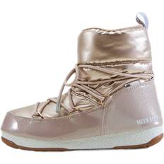 Moon Boot Low Pillow Wp Rose Powder, Female, Skor, Kängor och Boots, Brun