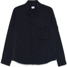 C.P. Company Lens-detail jacket men Polyamide/Polyamide/Cotton Blue