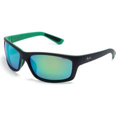 Maui Jim Coast GM766-02 Sunglasses - Matte Black/Green