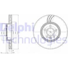 Delphi Bremsscheibe Vorderachse BG3784