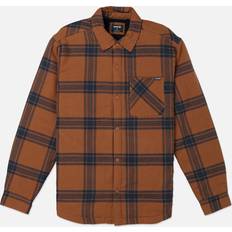 Abbigliamento Hurley Shirt flanell männer portland sherpa lined euro brown