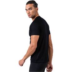 Wyte Arvid Merino T-shirt Black, Male, Tøj, T-shirt, Sort